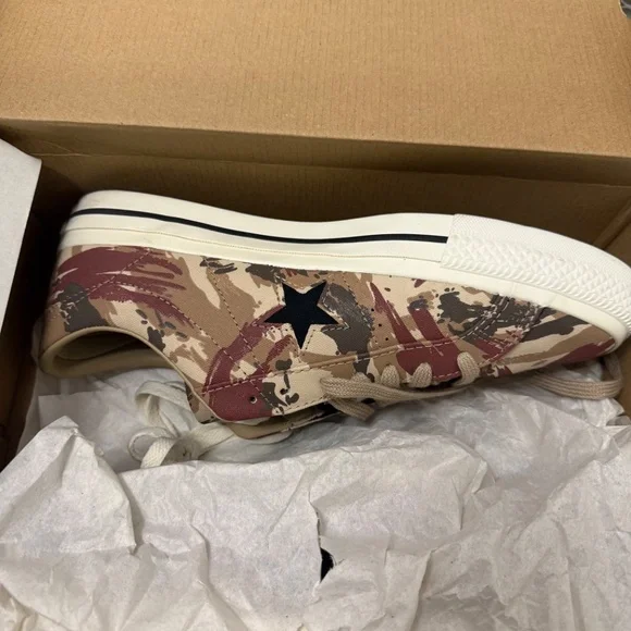 Unisex‎ Converse Star Pro Oxvintage Low Top Khaki Brown  Men’s Size 9 - Picture 4 of 8